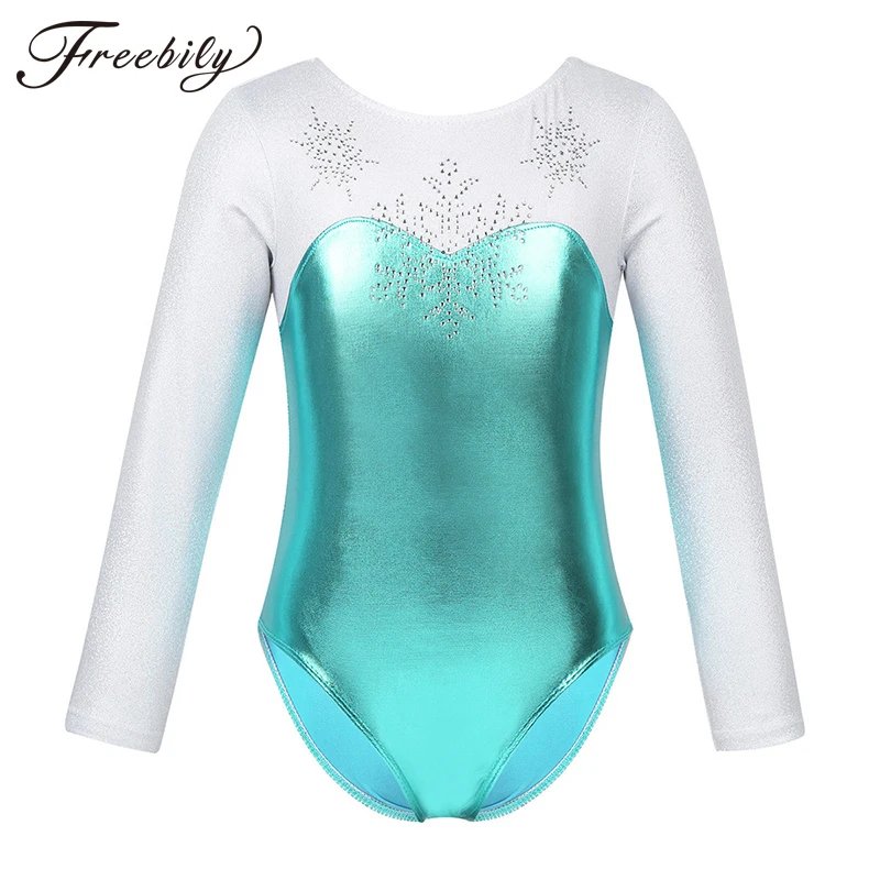 Toddler Baby Girl Swimwear Long Sleeve Shiny Metallic Rhinestone Kids Swimsuit One Piece Children Bathing Suit Summer | Спорт и