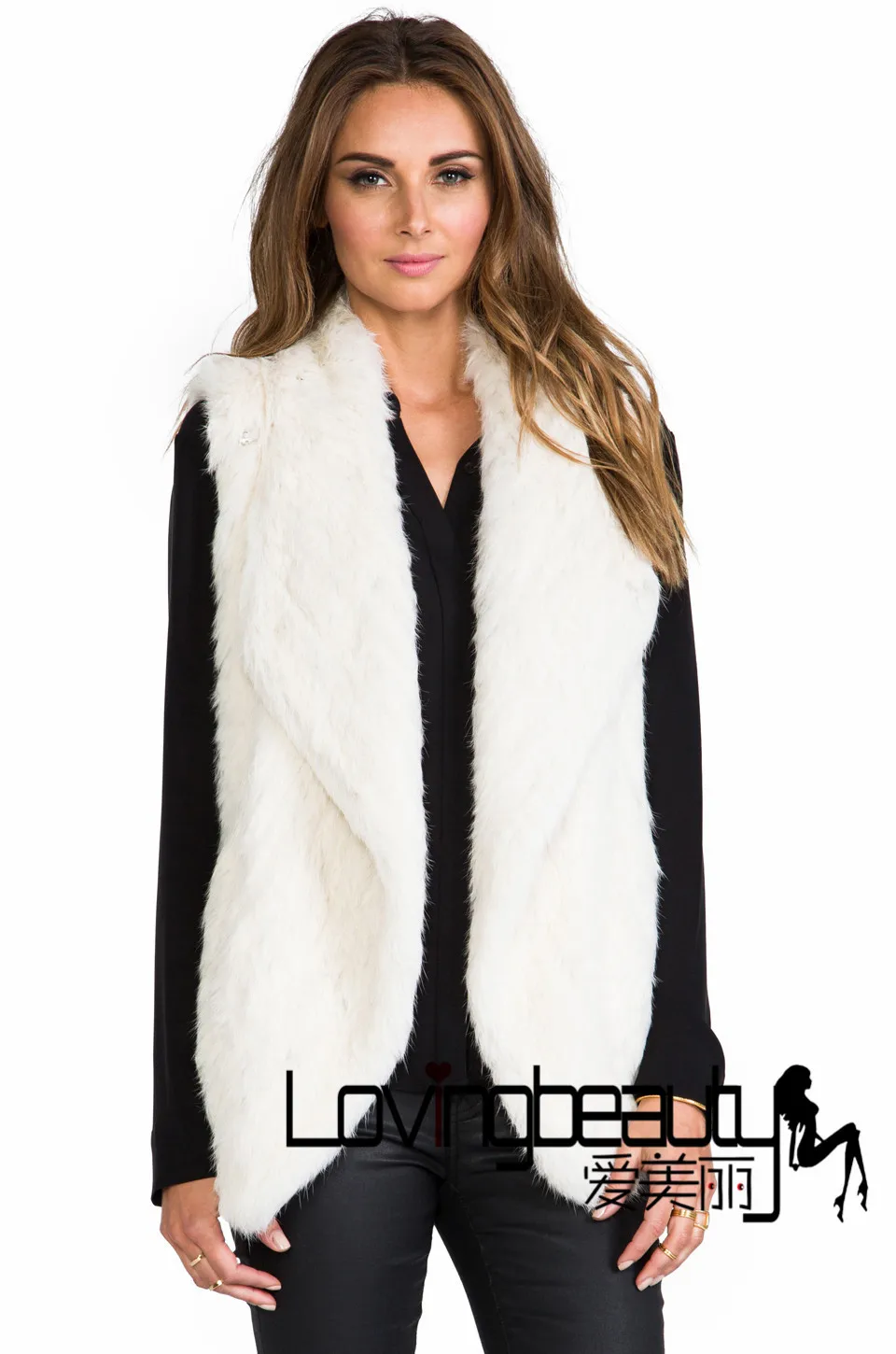 Александр Большой размер осень и весна женщин подлинная трикотажные кролика