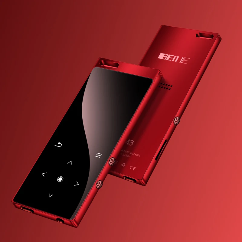 Металлический MP3-плеер Bluetooth HiFi спортивный музыкальный плеер Flac Ape mini usb с динамиком fm-радио электронная книга цифровой диктофон