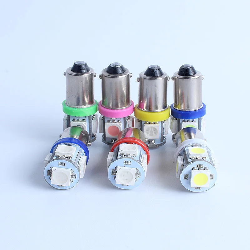 10X T11 BA9S 5 SMD 5050 Светодиодный Светильник лампы 5SMD T4W 1445 Q65B H6W 182 53 57 автомобильные