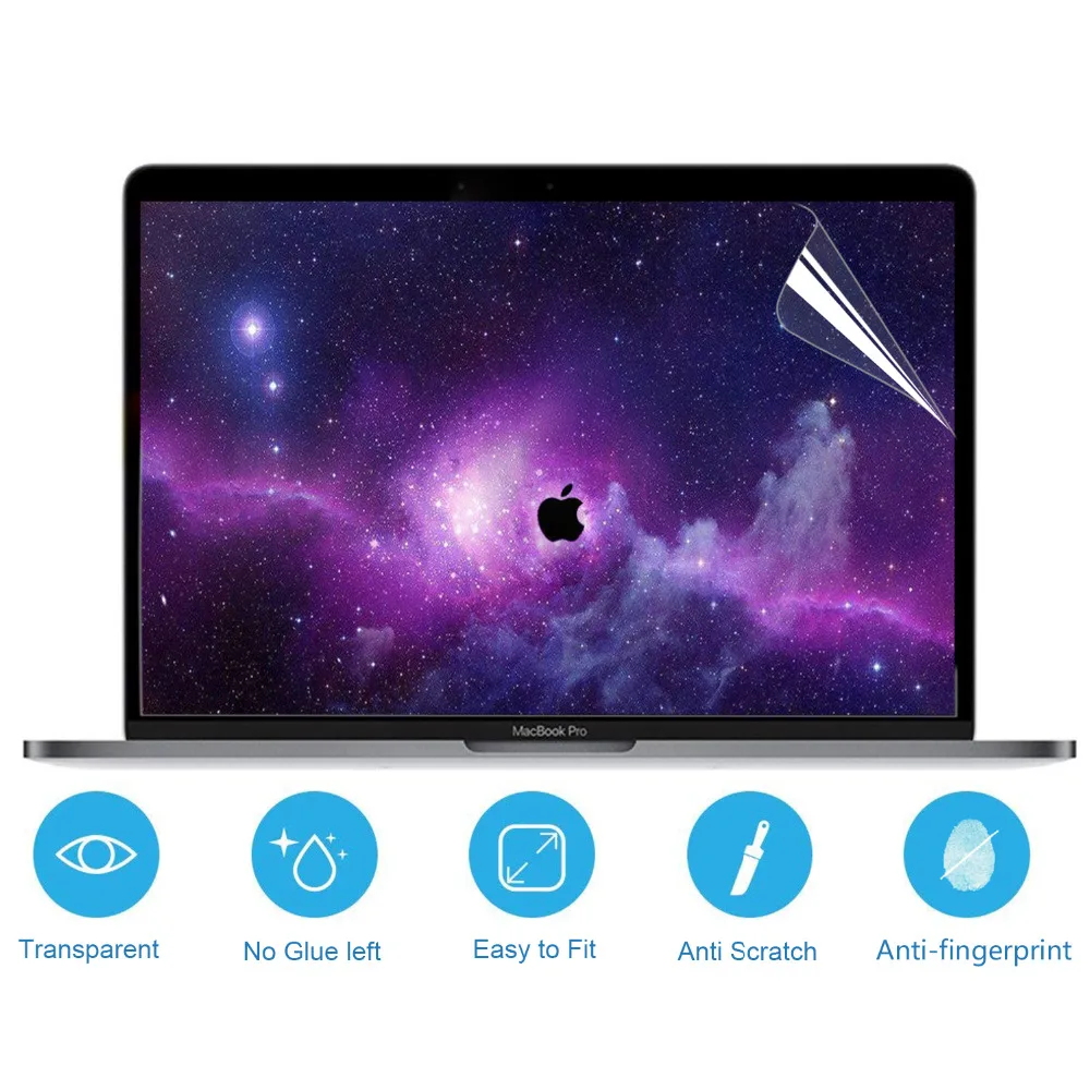 Для Apple Macbook Pro 15 2016 2018 Сенсорная панель A1990/a1707 Hd 2 шт./лот кристально чистый ЖК-экран