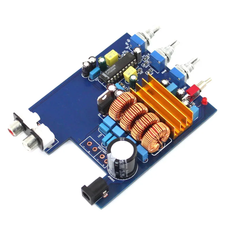 KYYSLB 2*50 Вт TPA3116 + LM1036 tone плата цифрового усилителя мощности оригинальная 20 Гц до кГц