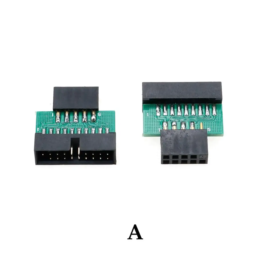 JCD USB3.0 USB 3 0 19Pin 20Pin Мужской Разъем 90 градусов 180 материнской платы шасси переднего