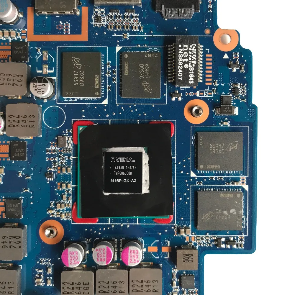 Оригинальный Для HP 15 AX AX023DX BC015T Материнская плата ноутбука I7 6700HQ 856678 601 DAG35AMB8E0 DDR4 960
