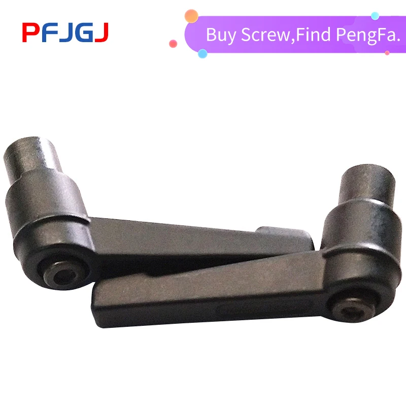 

Peng Fa 1pc M5 M6 M8 M10 M12 Adjustable Handle Lever Clamping Handles Thread Metal Knob Machinery Tools