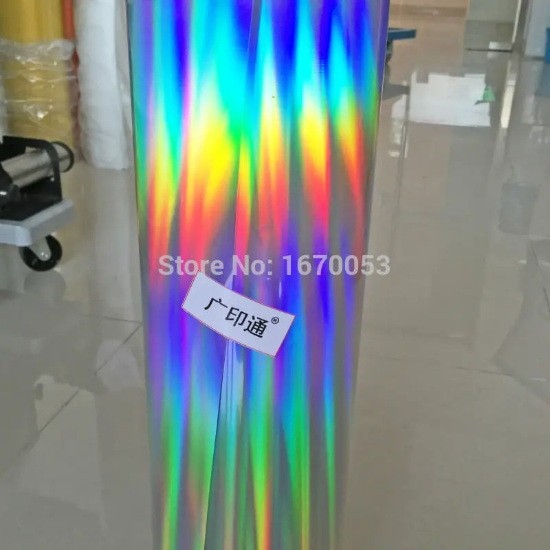 Цветной цветной лазер PET теплопередача режущий плоттер пленки винил золотой цвет