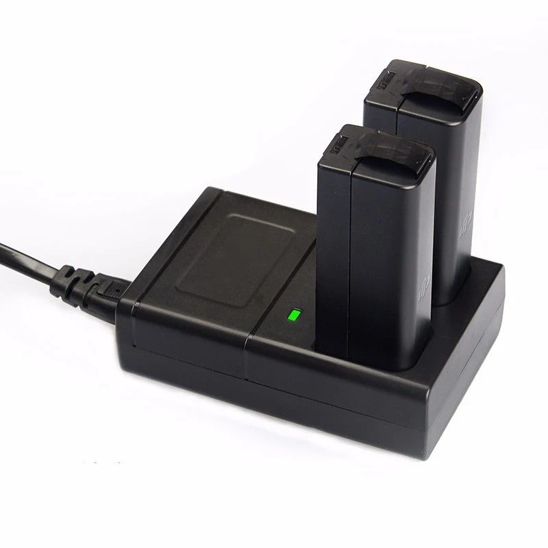 Двухканальное зарядное устройство с кабелем питания переменного тока для ручной