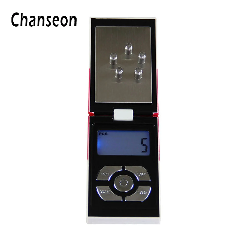 Карманные электронные цифровые портативные ювелирные мини весы Chanseon для золота