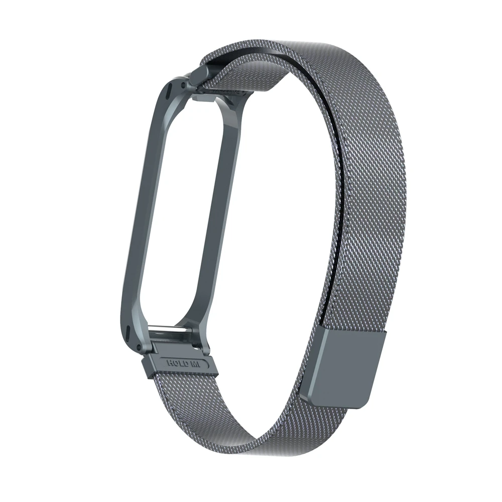 Для mi band 4 3 ремешок металлический магнитный браслет для Xiaomi mi band 4 умный браслет Сменные аксессуары для Xiao mi band 4