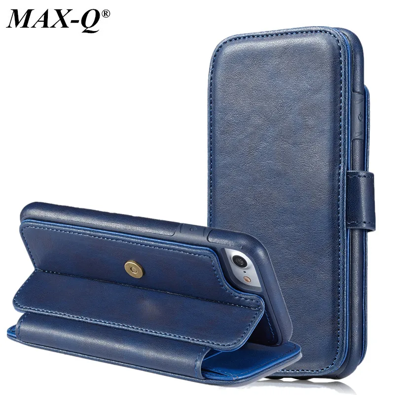 Из искусственной кожи кошелек чехол для iphone 8 7 плюс роскошный слота откидная