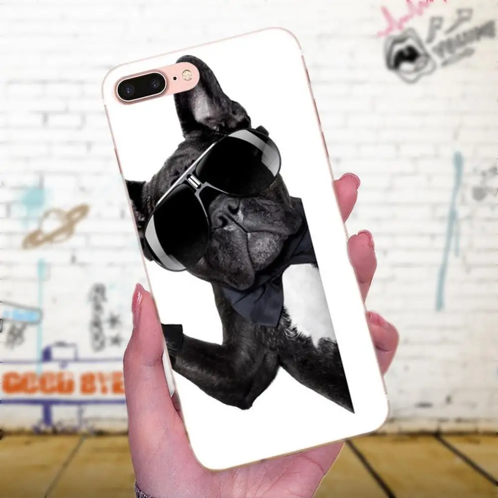Soft TPU Fashion Cute Funny Animal Dogs And Cats Pugs For Xiaomi Mi3 Mi4 Mi4C Mi4i Mi5 Mi 5S 5X 6 6X 8 SE A1 Max Mix 2 Note 3 4 | Мобильные