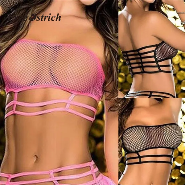 Бесплатная Страусиная одежда модное женское сексуальное Сетчатое Белье для сна