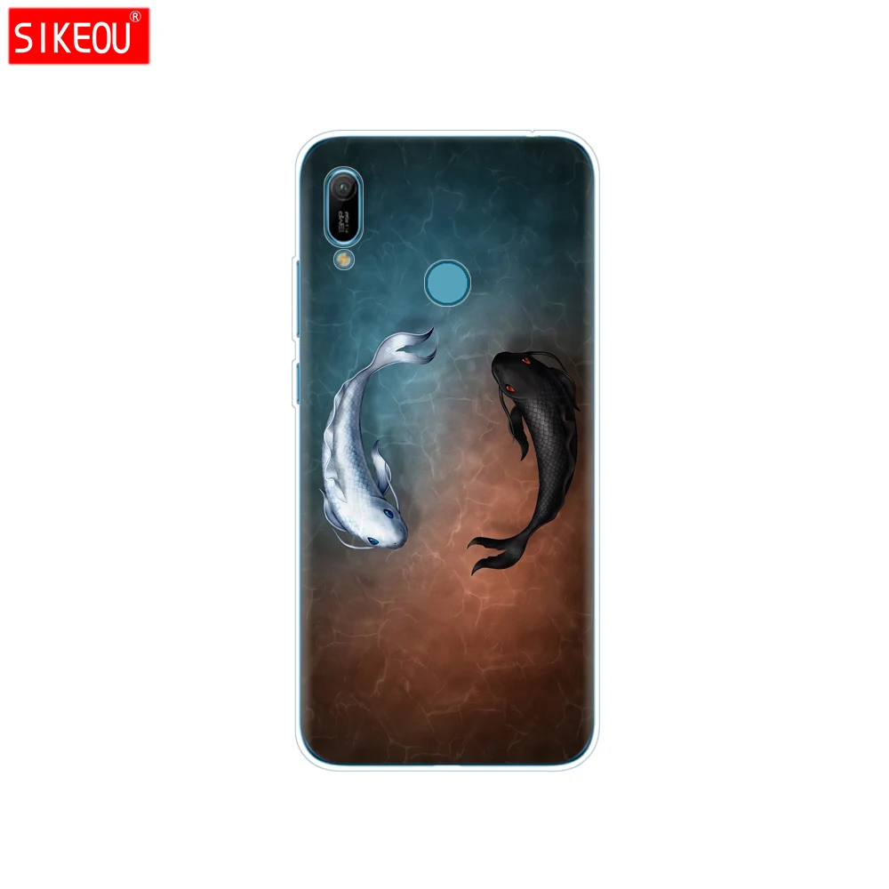 Huawei Y6 чехол huawei Y6 чехол из силикона и ТПУ мягкий чехол для телефона для huawei Y6 MRD-LX1 MRD-LX1F Y 6 Pro Y6Prime чехол - Цвет: 33687