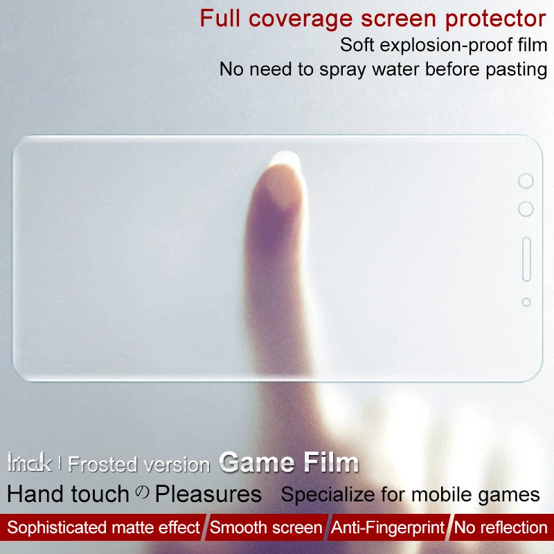 Матовая игровая пленка Imak Для HTC U12 Plus 2 шт. защитная 3d-пленка на весь экран для u12 +