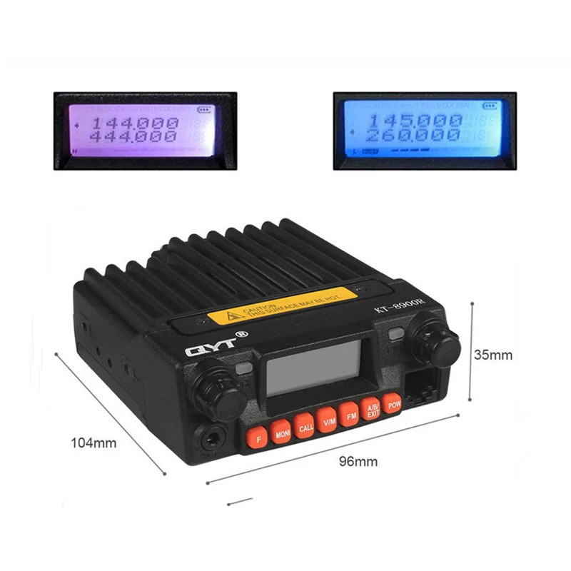 Новый трехдиапазонный радиоприемник для автомобиля KT8900R VHF/UHF 200 CH с кабелем и