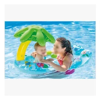 inflatable outdoor pool babys inflatable with sunshade mother babys bath outdoor for coconut tree swim ring pool toy summer