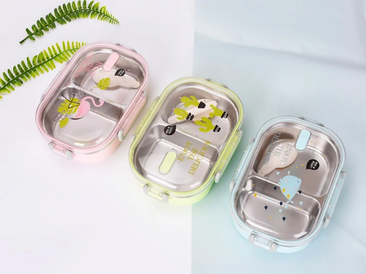 Portable Lunch Box Bento Box Mutfak Aksesuarlari Food Container Loncheras Escolares Lonchera Infantiles Kitchen Accessories