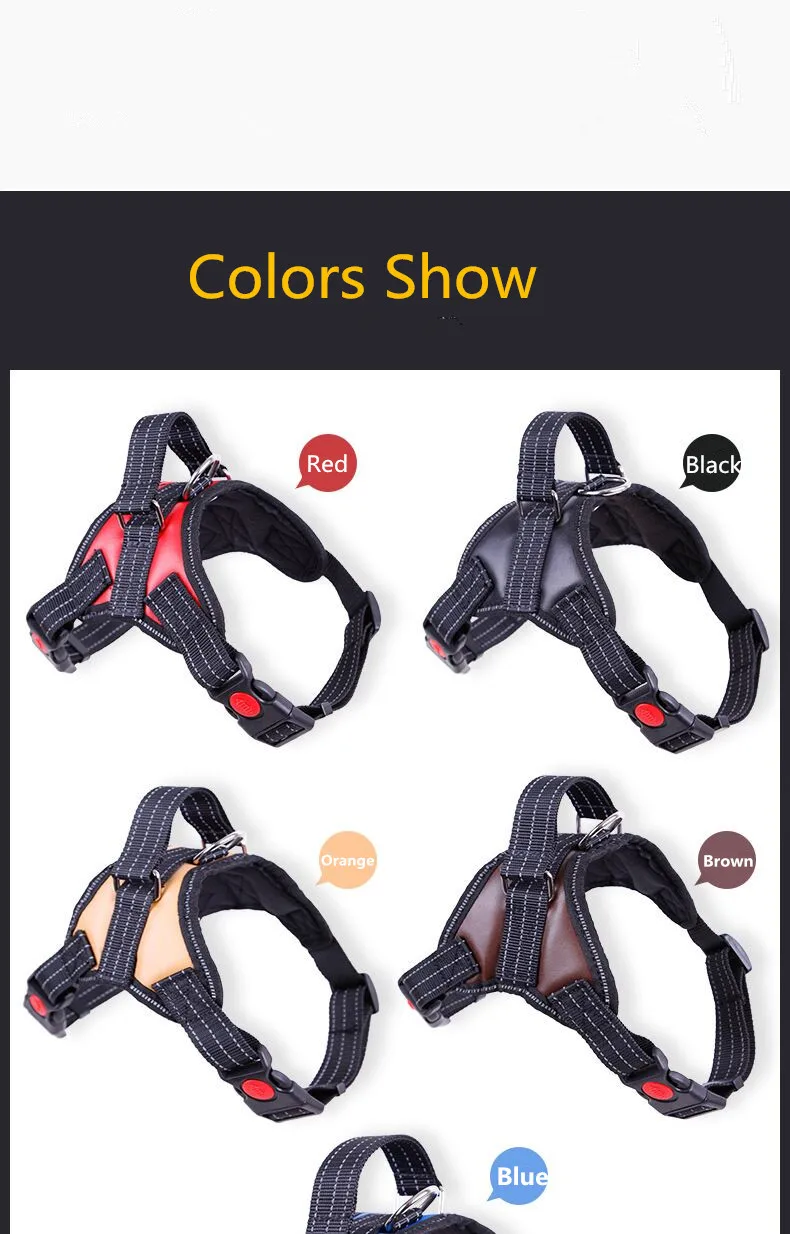 M4 Новый большой собаки регулируемый ремень Допускается воротник кожа