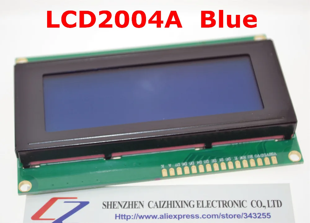 ЖК-дисплей доска 2004 20*4 ЖК-дисплей 20X4 5V синий экран ЖК-дисплей 2004 дисплей ЖК-дисплей модуль ЖК-дисплей 2004