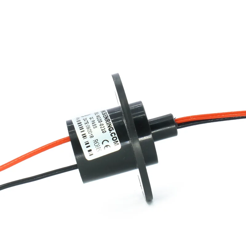 

26mm 2 Electrical Wire Wires 10A Capsule Slip Ring For Wind Solid Wire Turbine Generator