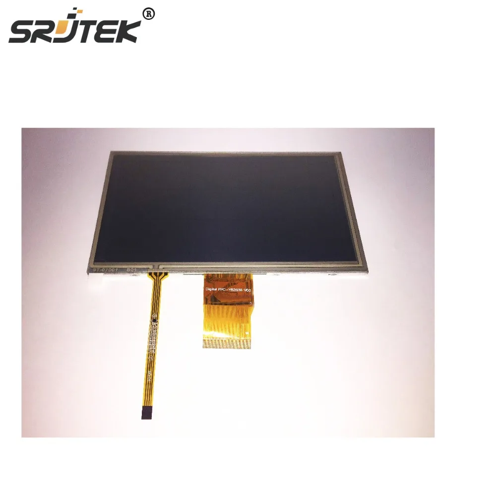 Srjtek7 &quotдюймовый ЖК дисплей цифровой экран + сенсорный и плата привода (HDMI VGA 2AV) для
