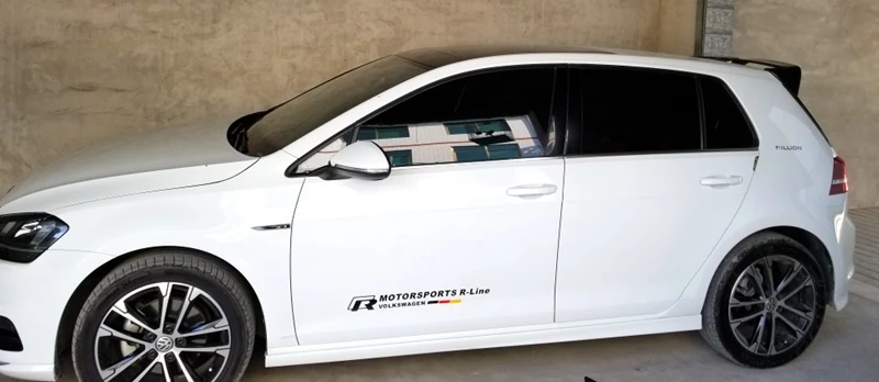 Высокое качество задний багажник спойлер для Volkswagen Golf 7 VII спойлер из углеродного волокна для MK7 GTI R