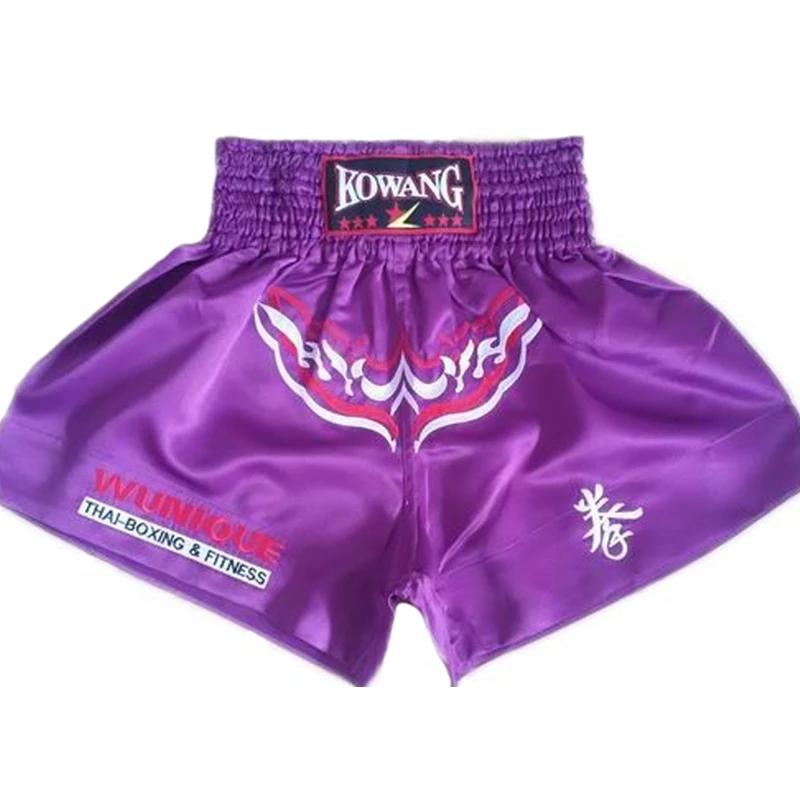 

Мужские и женские боксерские шорты MMA Muay Thai, тренировочные штаны с вышивкой, для осени и зимы, бесплатная доставка