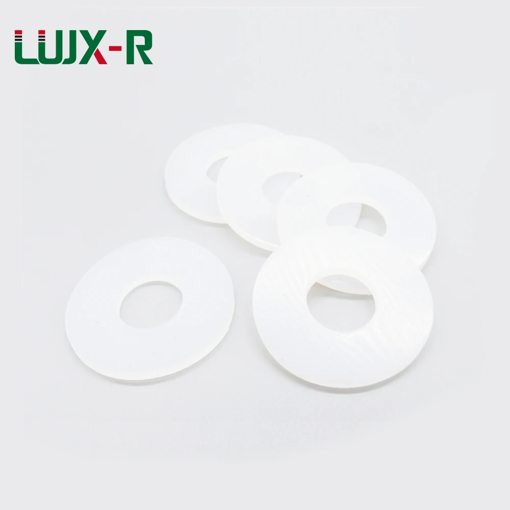 LUJX R фланец плоская прокладка VMQ Белый силиконовый уплотнительное кольцо