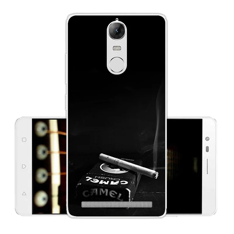 Case for Lenovo K5 Note Luxury Protective Back Cover Vibe A7020 a7020 5.5 inch Capa Funda Marbles Couqe |