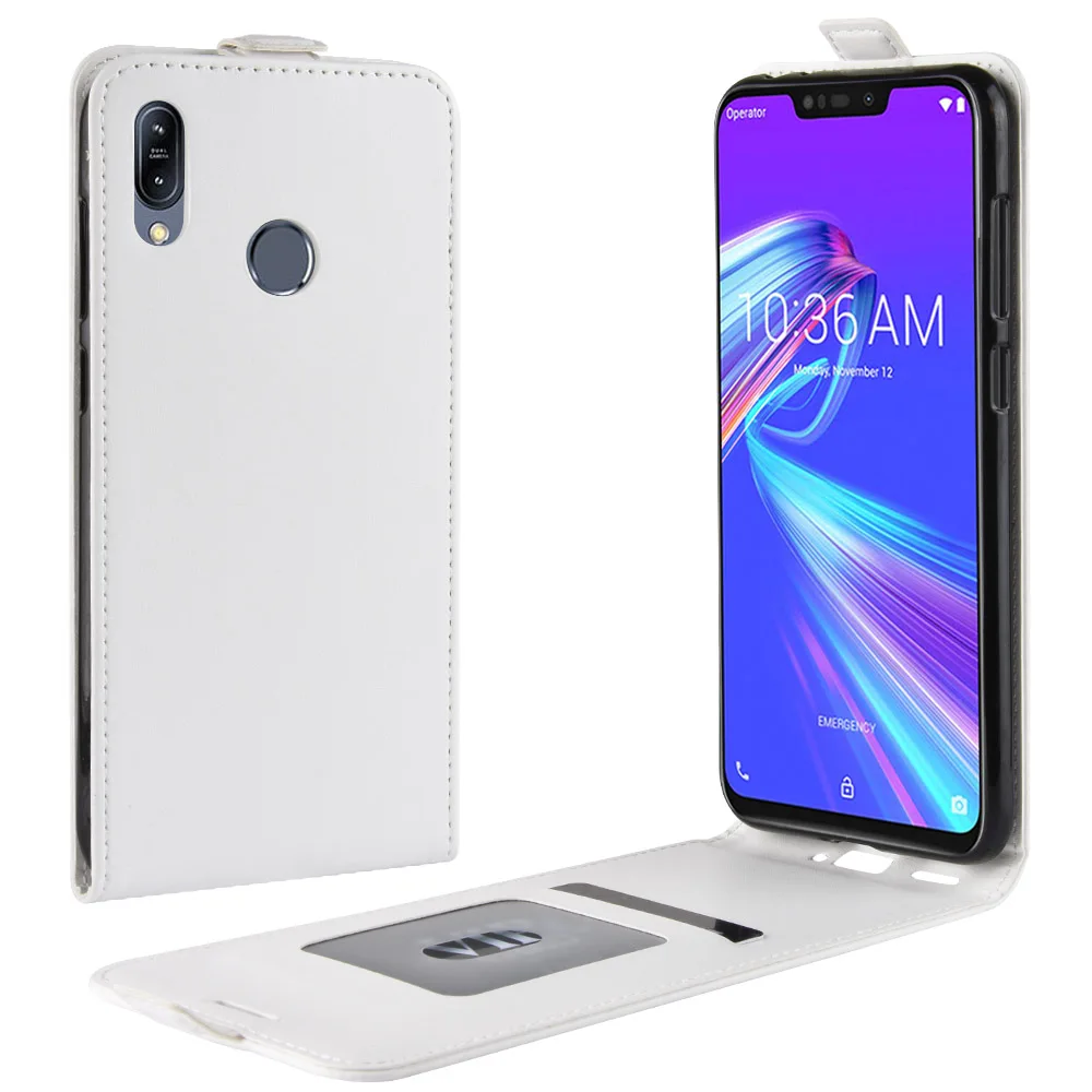 Для Asus Zenfone Max M2 ZB633KL чехол PU для Asus ZB500KL ZC600KL ZE620KL ZB555KL ZB601KL ZB631KL вертикальный откидной Чехол для телефона s