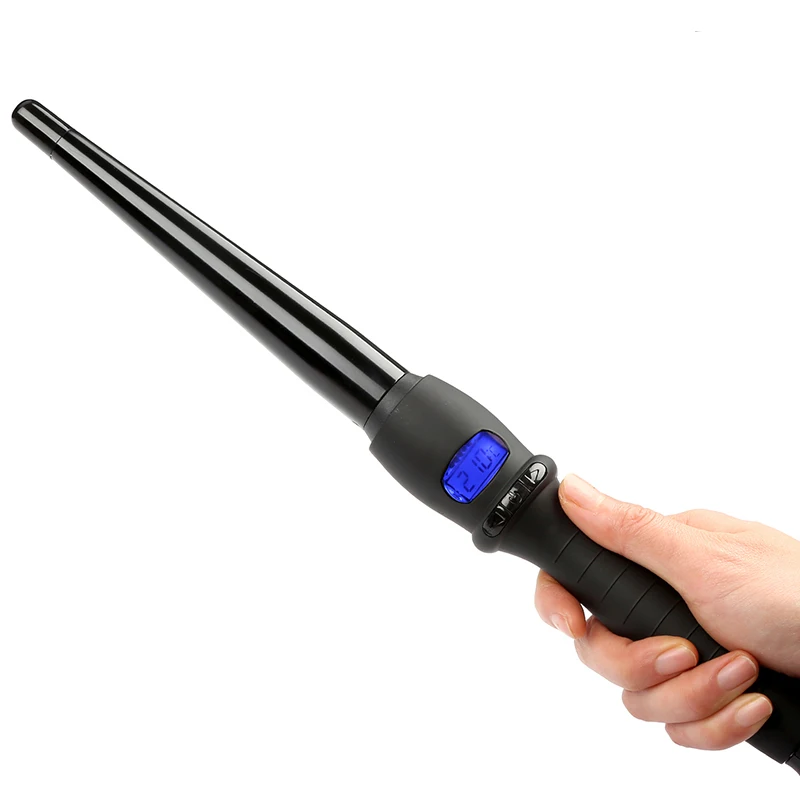 Профессиональные электрические роликовые щипцы для завивки коническая Плойка