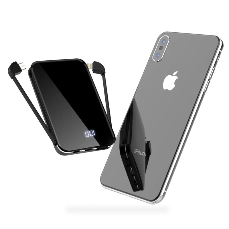 Realy 8000 мАч портативное мобильное зарядное устройство power Bank lcd для Xiaomi/iphone/samsung/huawei Быстрая зарядка внешний мини-аккумулятор резервного копирования