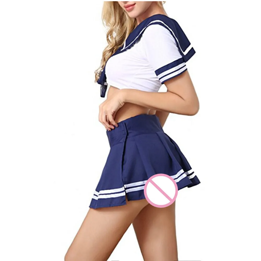 Эротическое сексуальное платье Babydoll эротическая Горячая ночная рубашка Exotica Ropa сексуальный привлекательный костюм однотонная школьная форма сексуальное нижнее белье костюмы D5