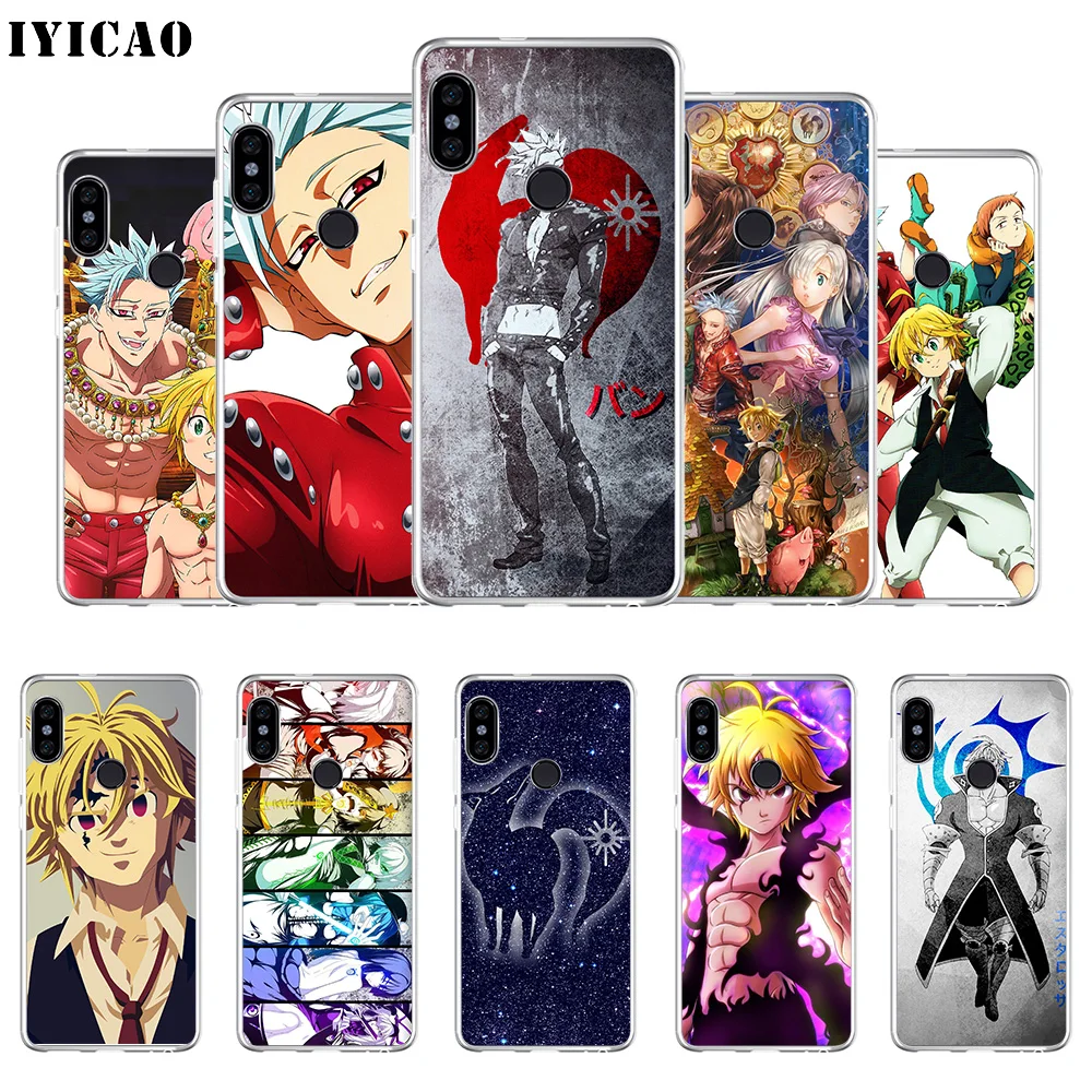 Мягкий силиконовый чехол для телефона IYICAO The Seven Deadly Sins Xiaomi Redmi 4A 5A 6A Note 7 6 5 Pro Plus 4X