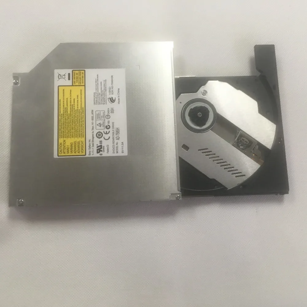 Внутренний двухслойный привод для ноутбука 8X DVD+-RW DVDRAM AD-7585H 12,7 мм SATA для ноутбука lenovo hp DELL