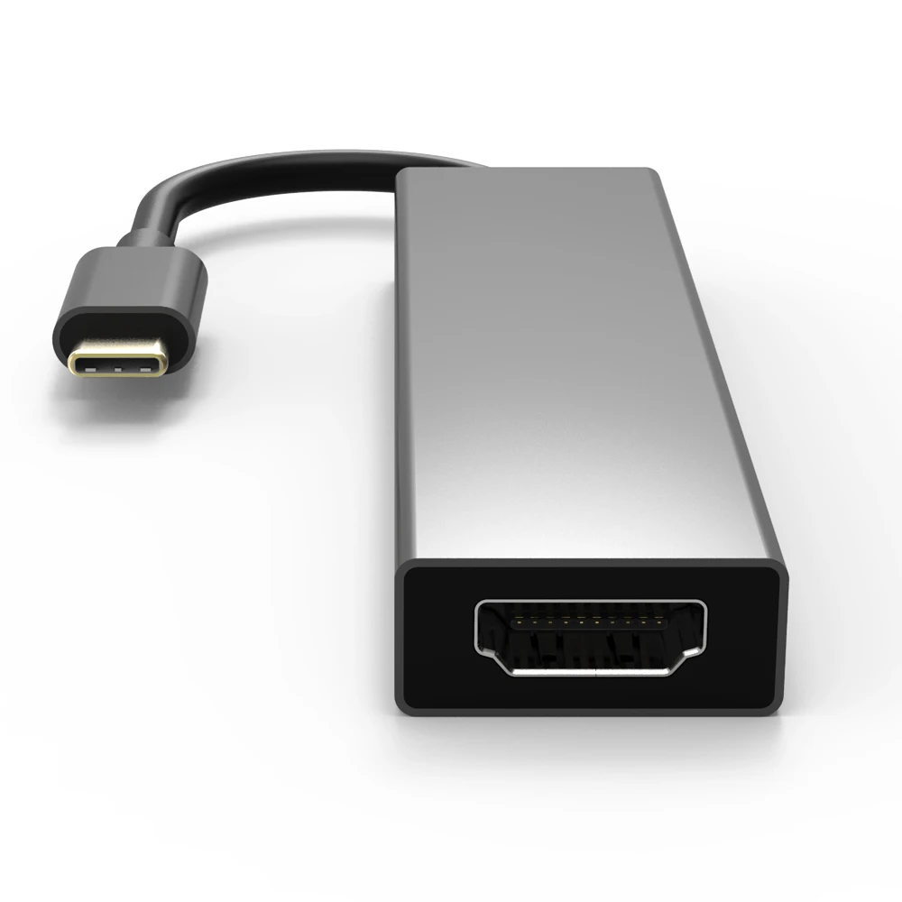 Thunderbolt 3 док-станция usb-хаб type C к HDMI VGA USB 3,0+ SD TF карта конвертер для Apple Mac samsung S9 Macbook Pro USB C концентратор