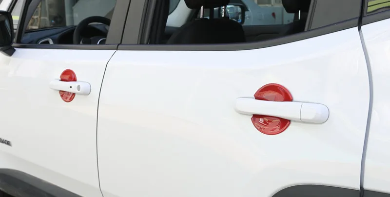 Sansour ABS Автомобильная дверная ручка чаша декоративная крышка отделка наклейки