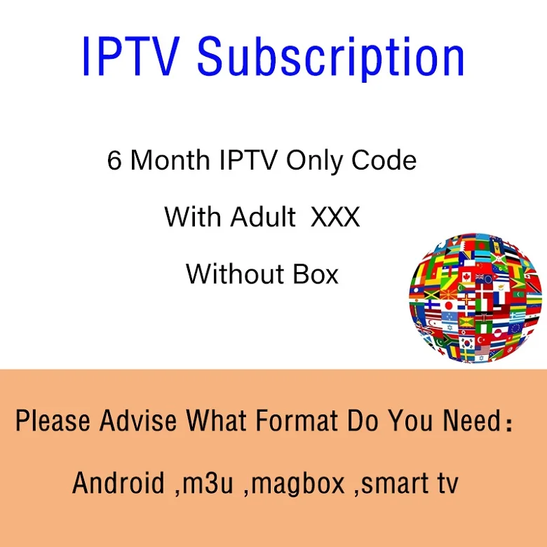 6 month with adult 1 год IPTV подписка m3u арабский Израиль albania bulgaria Малайзия Польша Чешский EX-YU латино Африка Бразилия 13000+ каналы - Цвет: 6 month with adult