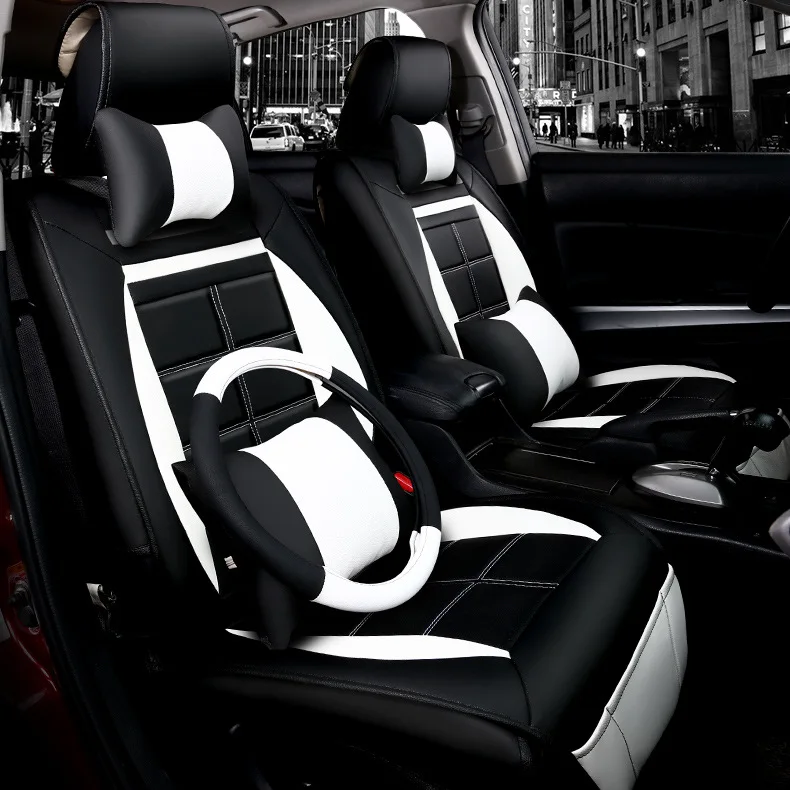 Чехлы для автомобильных сидений Кожаный Комплект подушек Chevrolet camaro Blazer SPARK SAIL EPICA