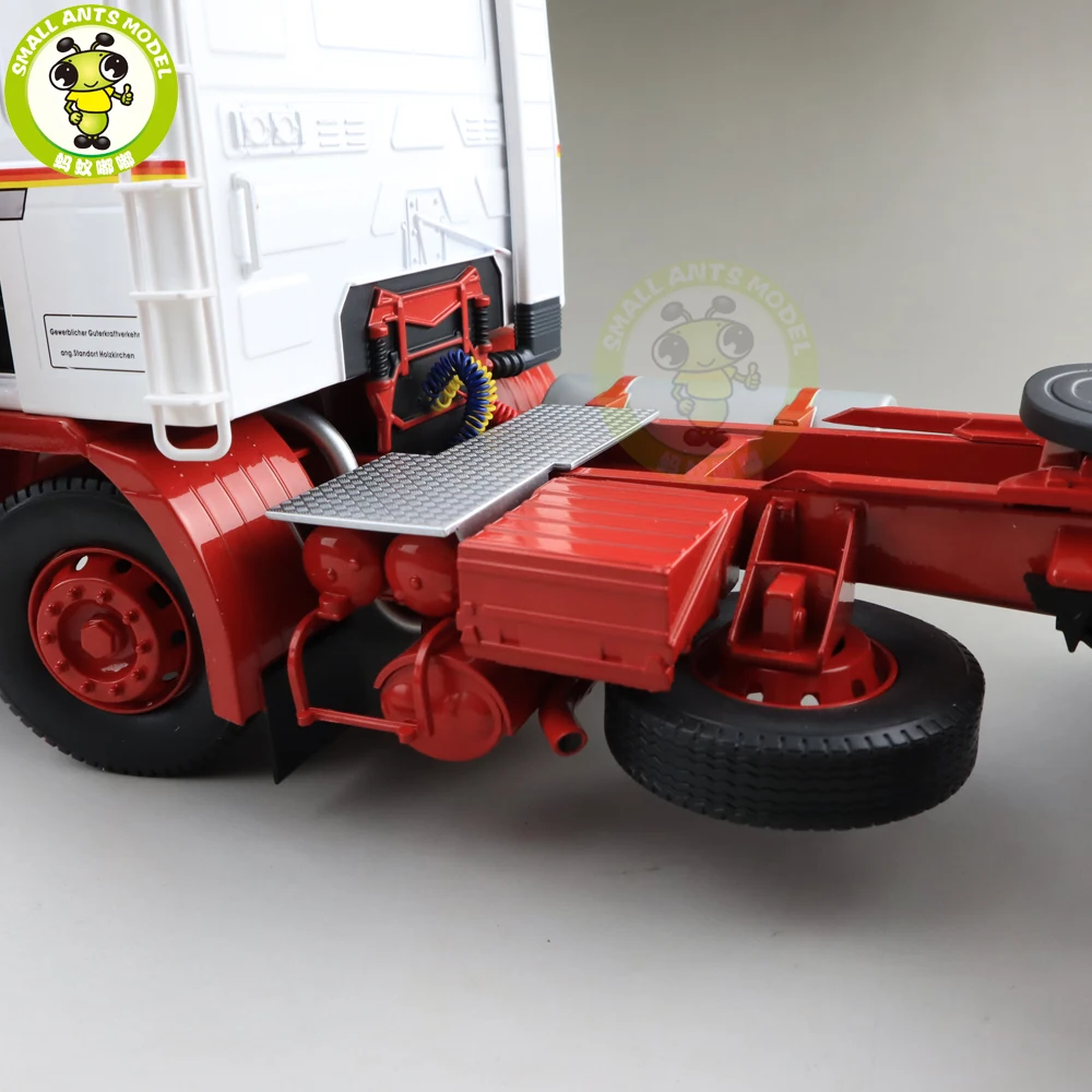 1/18 ROAD KINGS KK Volvo F1220 тягач 1977 литой автомобиль модели грузовиков игрушки для детей подарок белый и красный