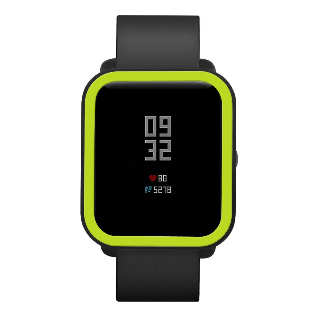 Модные прочные Чехлы для часов, мягкий силиконовый чехол для Huami Amazfit Bip, Молодежные часы с защитой экрана, Повседневные Чехлы для часов