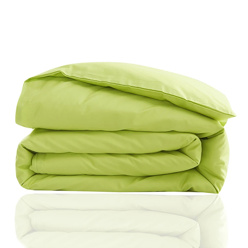 Высокое качество изумрудно-зеленый сплошной цвет пасторальный стиль полиэстер