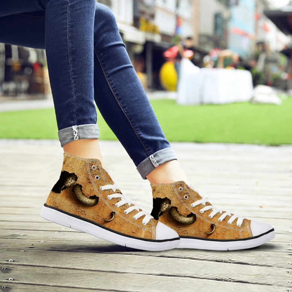 FORUDESIGNS/классические женские парусиновые туфли в стиле ретро женская