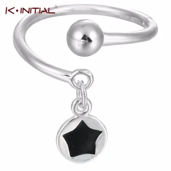 Kinitial античные бронзовые кольца с медведем для животных, открывающие кольца для собак, женские обертывания, костяшки пальцев, модный подарок Bijoux