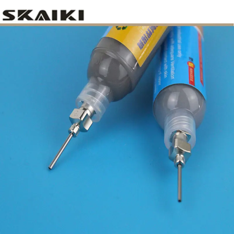 5 шт. прецизионные шприцы из нержавеющей стали иглы для паяльной пасты 10cc 559