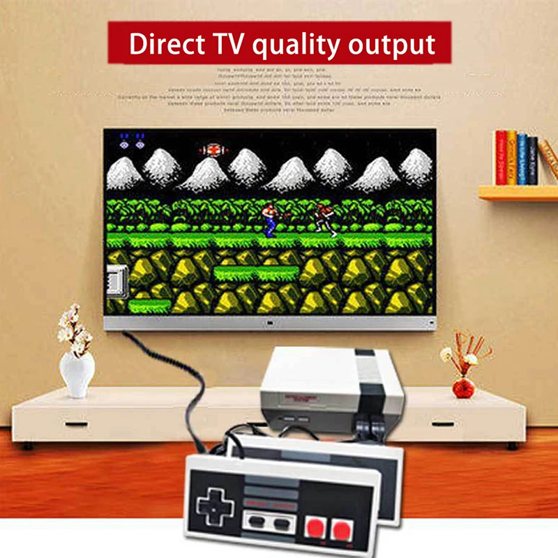 Новая Ретро Классическая Мини ТВ игровая консольная видеоигра консоль 620