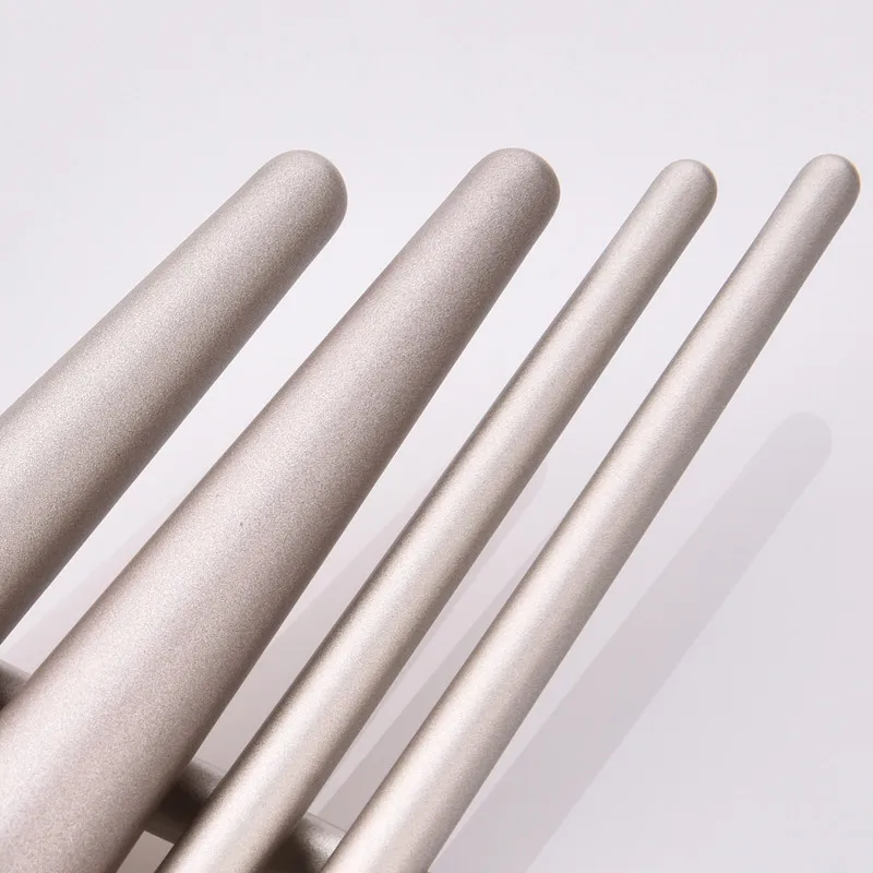 10/14 Pcs Champagne Makeup Brushes Set For Cosmetic Tools Foundation Powder Blush Eyeshadow Blending Make Up Beauty | Красота и