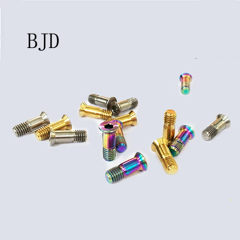 2 шт. M5x14mm титановый сплав задний направляющий винт для колес shimanoXT Jubilee из