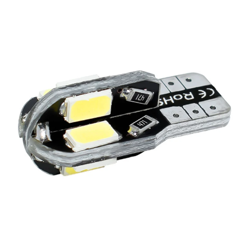 100 шт. светодиодный автомобильные светодиодные лампы T10 led W5W 194 8 SMD 5630|Сигнальная