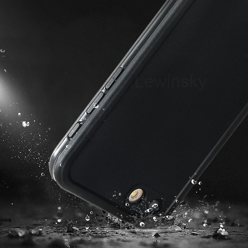 Водонепроницаемый противоударный пылезащитный Дайвинг чехол для iphone 7 8 6 6s плюс 5 5S плавание телефон сумка-чехол для iphone X SE полной защиты